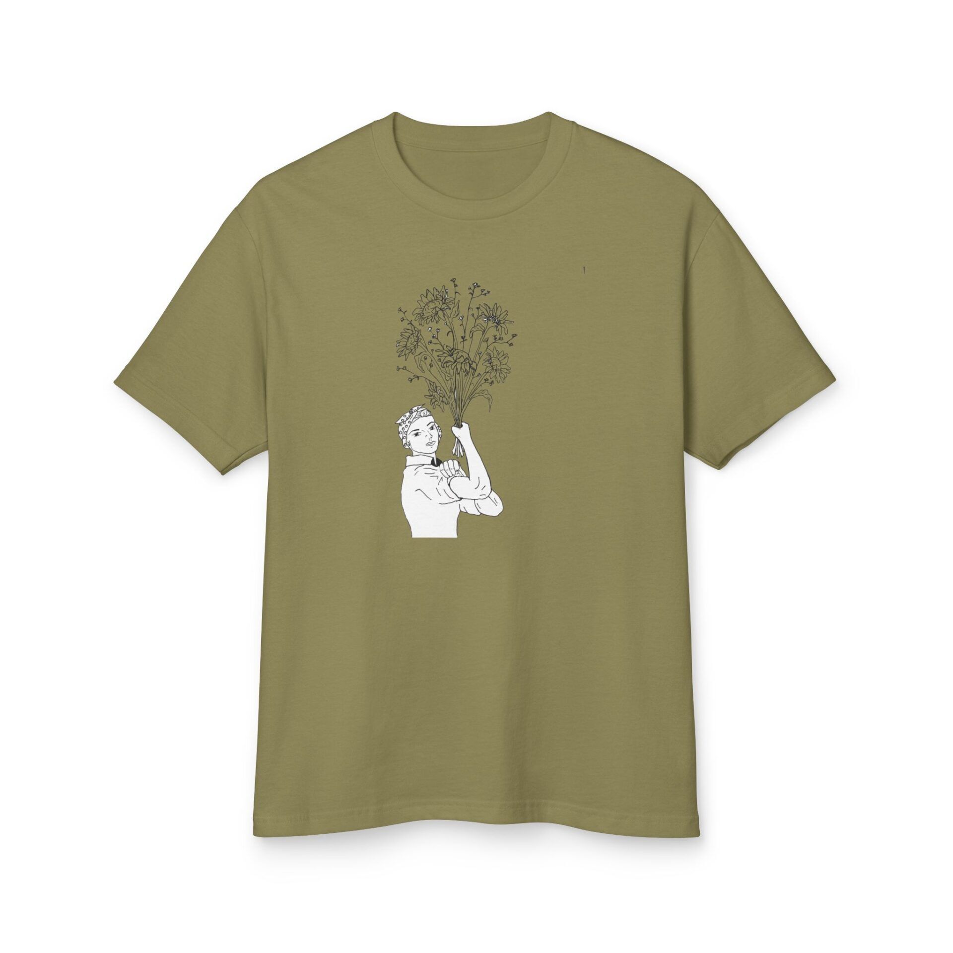 Lily Artistic Floral Tee - Image 9