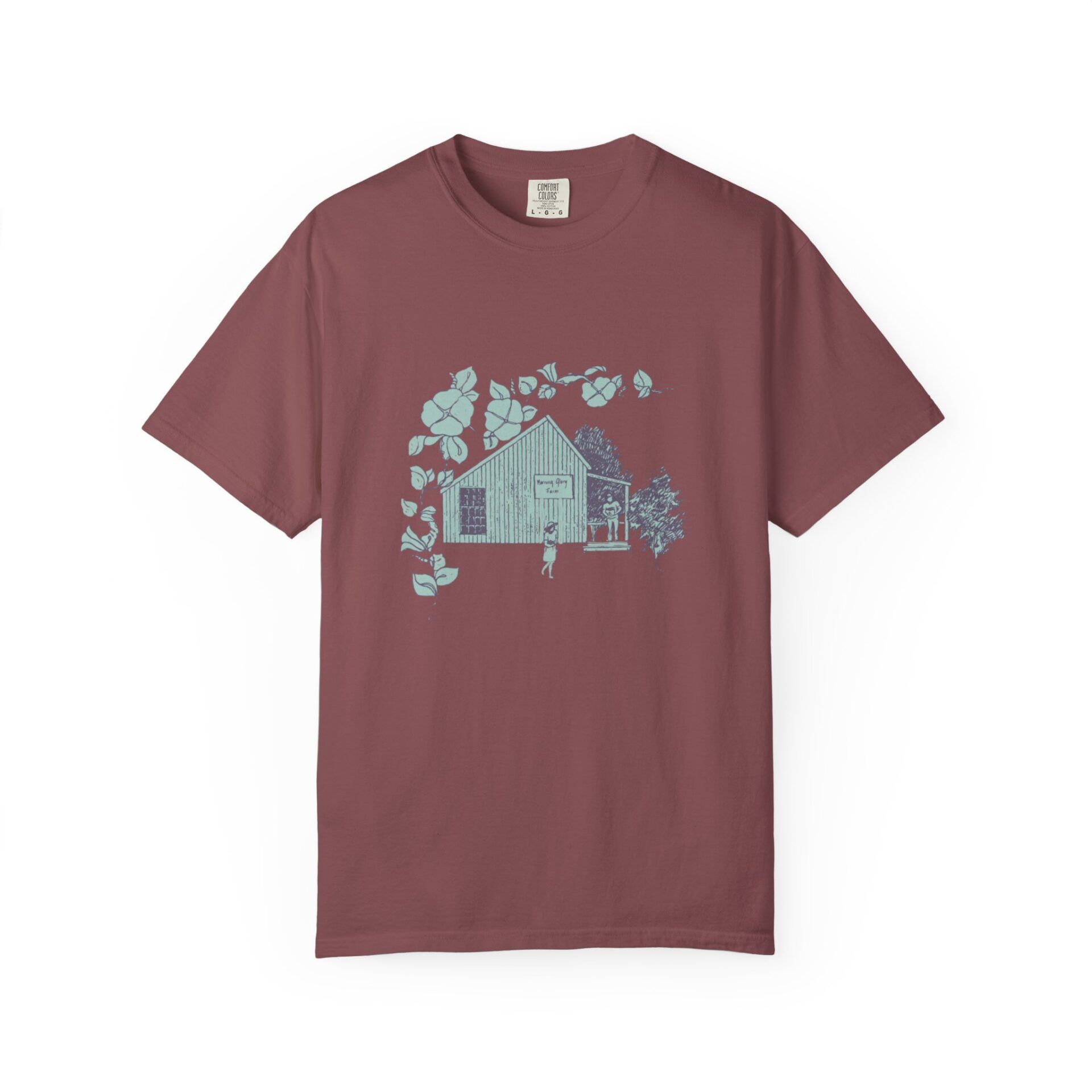 Farmhouse Morning Glory Unisex T-shirt - Image 5