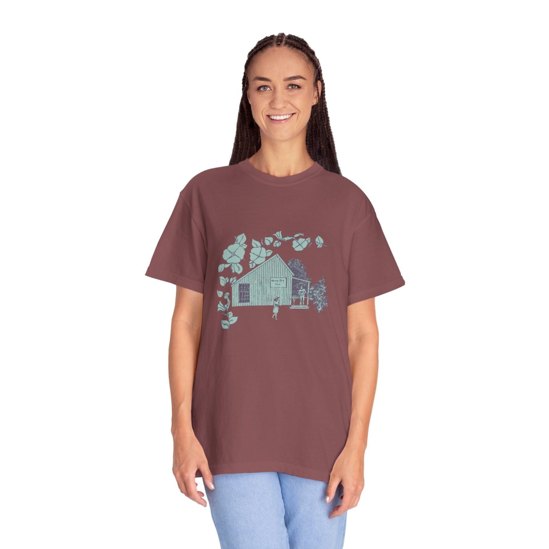 Farmhouse Morning Glory Unisex T-shirt - Image 8