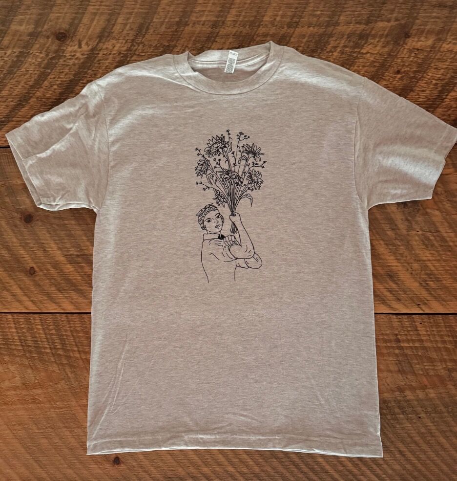 Morning Glory Farm “The Mice Will Play” Ash Grey Unisex T-Shirt