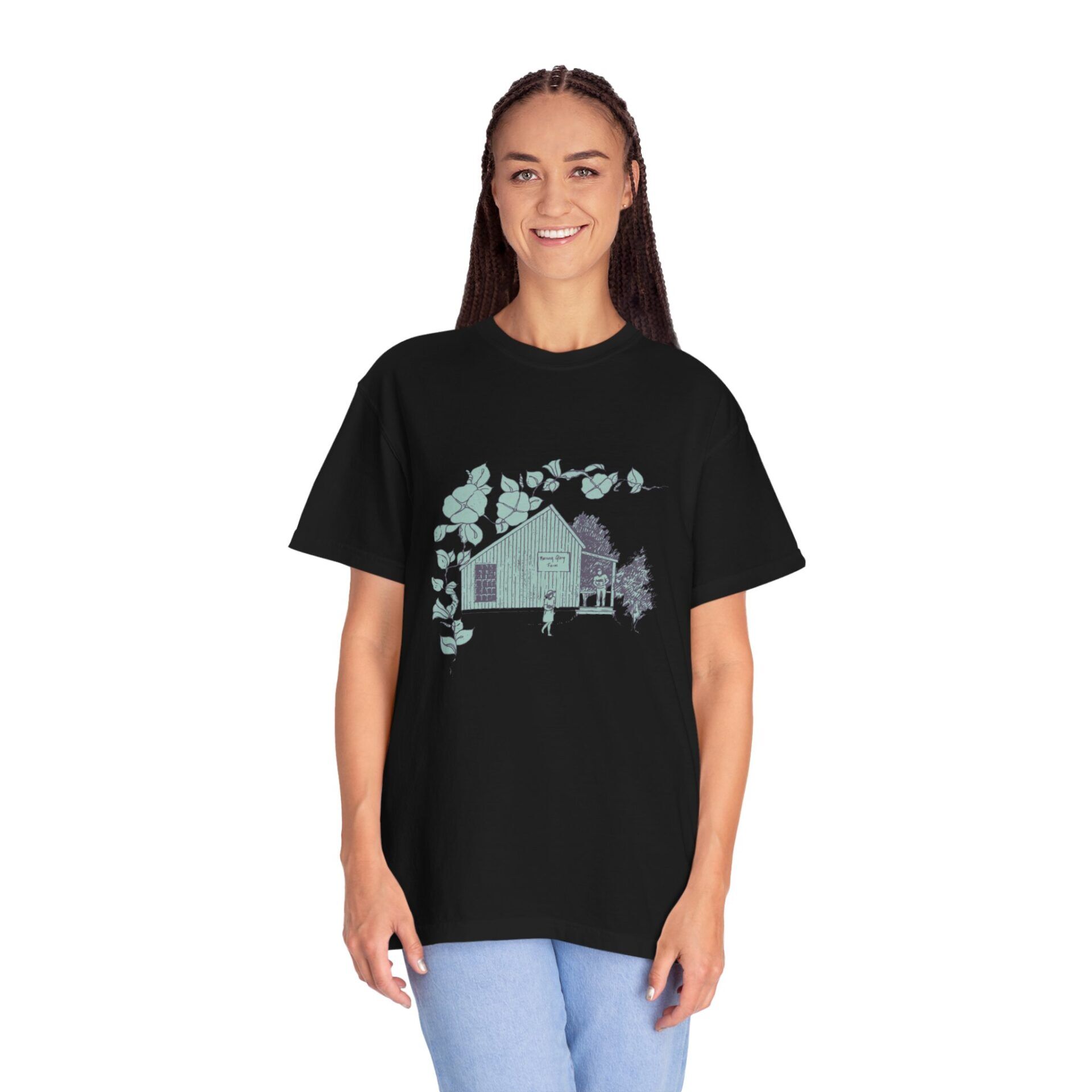 Farmhouse Morning Glory Unisex T-shirt - Image 16
