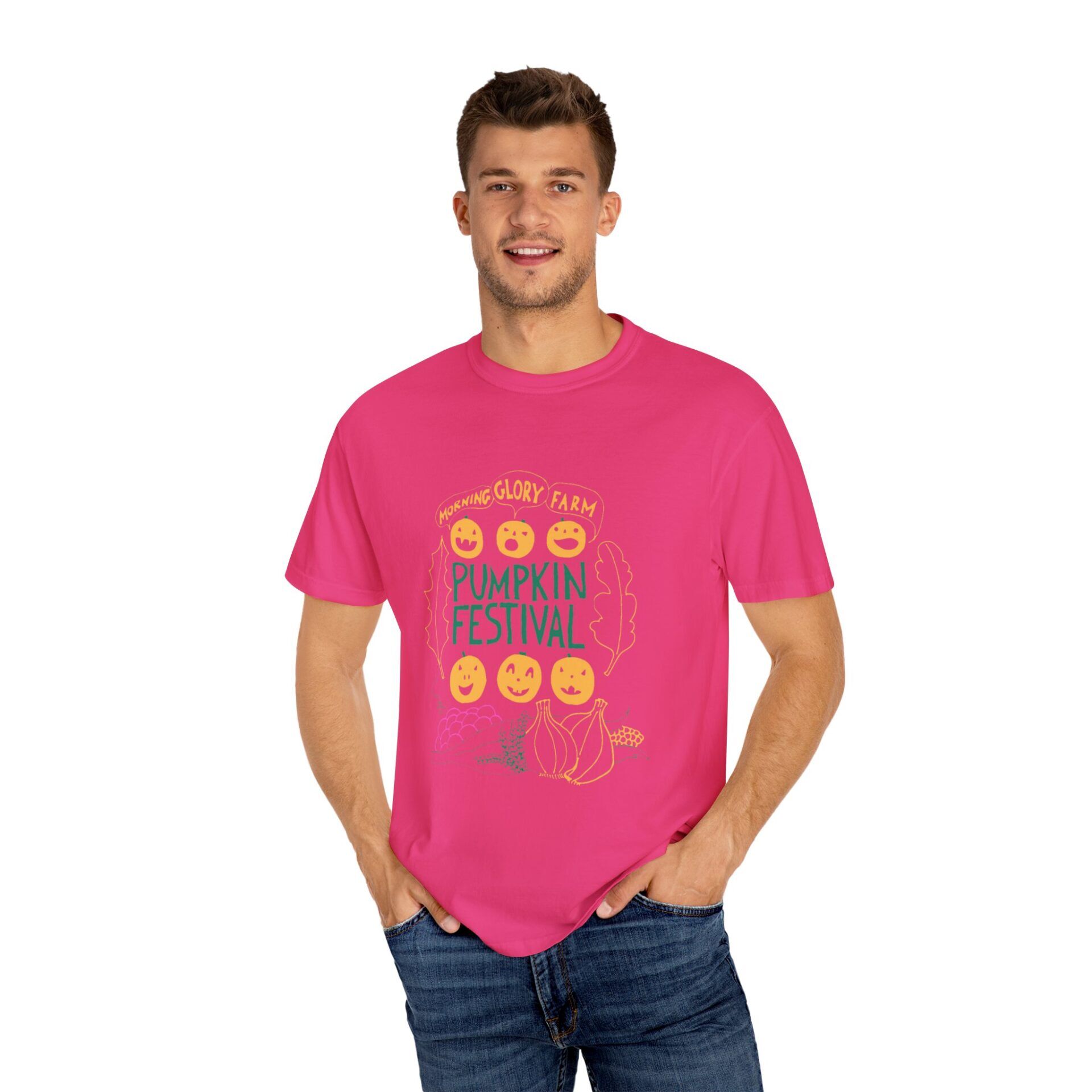 Pumpkin Fall Festival Unisex T-Shirt - Image 16