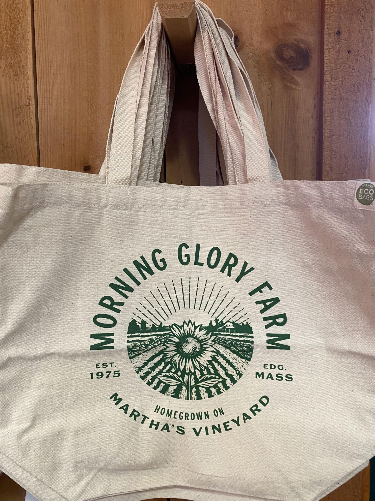 Morning Glory Farm Shopping Bag